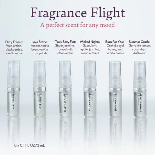 Fragrance Flight - PR by Sandy