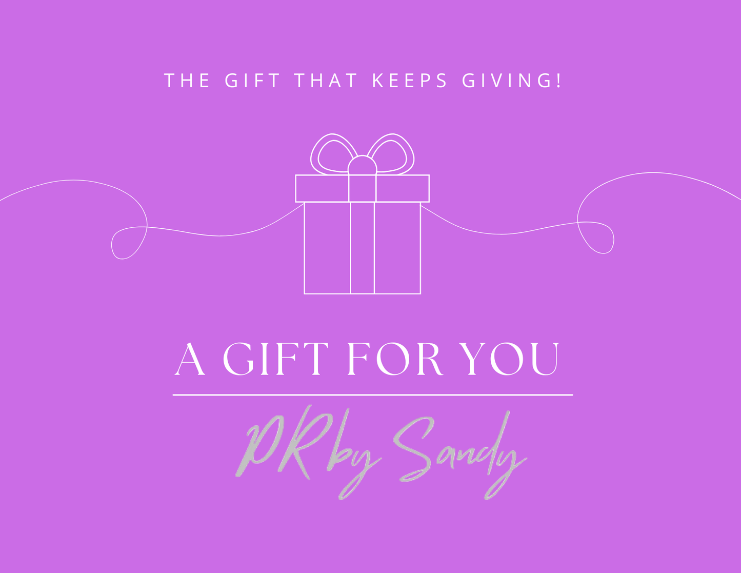 PR by Sandy Gift Card