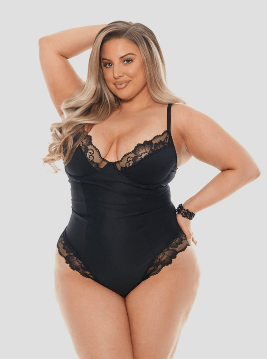 Sculpting Body Suit With Lace - PR by Sandy