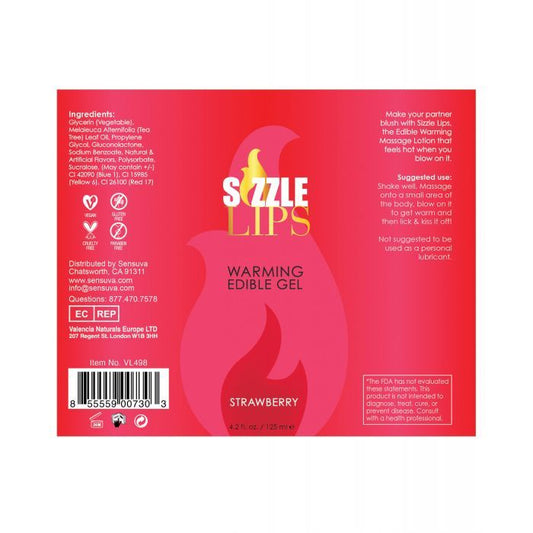Sizzle Lips Warming Gel