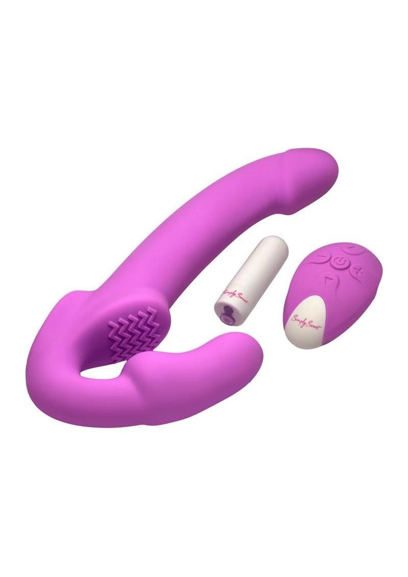 Vibrating Strapless Strap - On - PR by Sandy