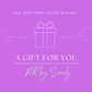 PR by Sandy Gift Card